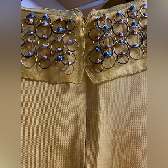 Valentino Embroidered Silk Mini Dress 6 - Picture 5 of 12